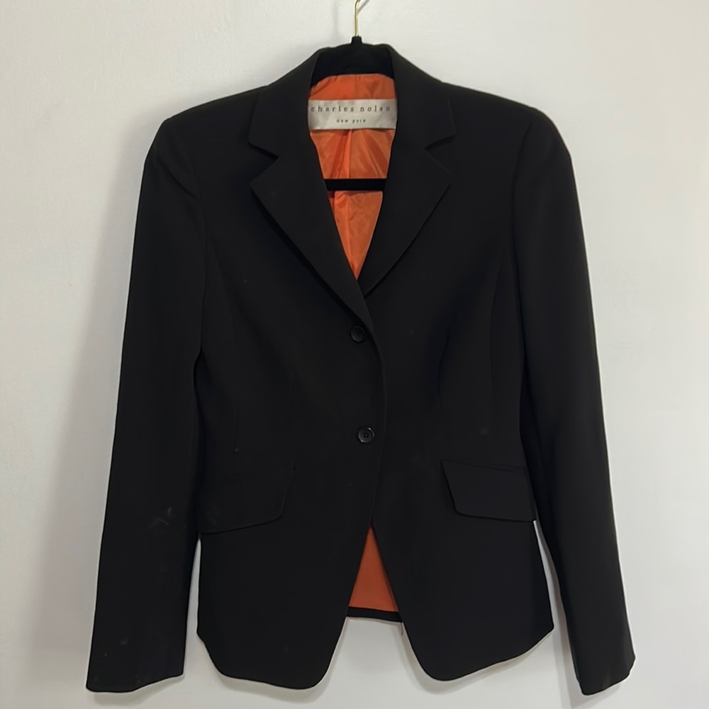 Womens Vintage Blazer Charles Nolan New York